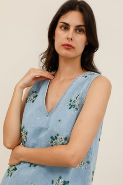 5825-BLEU FONCÉ