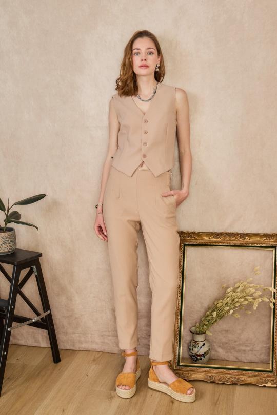 P877-BEIGE FONCE
