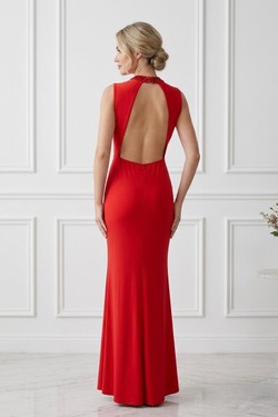 6831 Robes longue-BLEU CIEL
