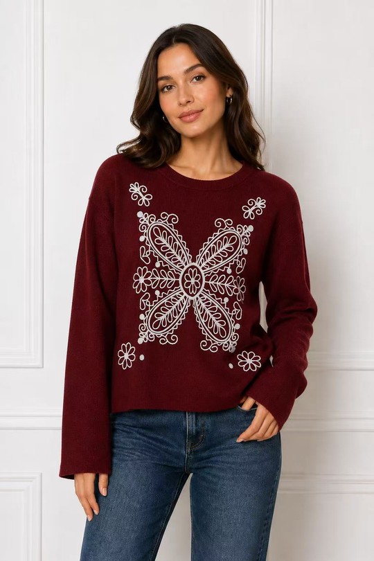 KL1895-1-BEIGE, BORDEAUX, ECRU, GRIS, NOIR