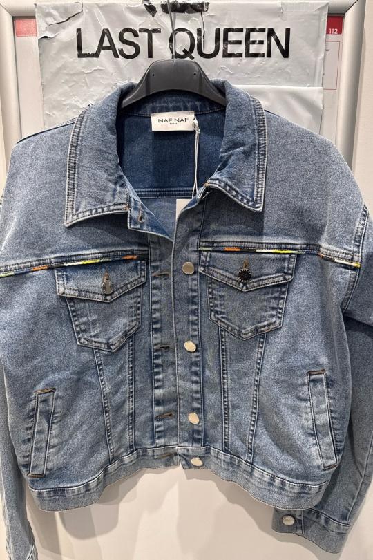 DENIM VESTE-DENIM BLUE