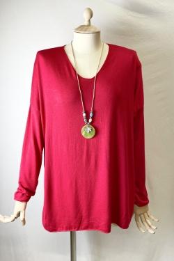 026 NECKLACE-VERT MENTHE