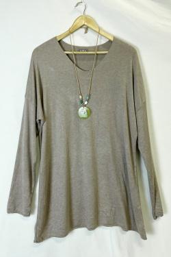 026 NECKLACE-VERT MENTHE