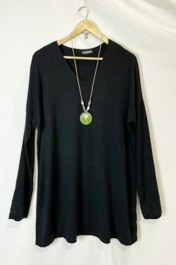 026 NECKLACE-VERT MENTHE