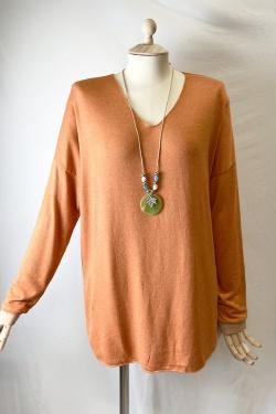 026 NECKLACE-VERT MENTHE