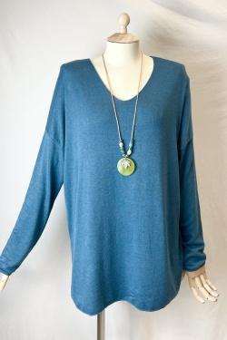 026 NECKLACE-VERT MENTHE