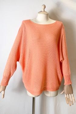 CT620 ROUND NECK PULL OVER-CHAMPAGNE