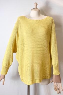 CT620 ROUND NECK PULL OVER-CHAMPAGNE