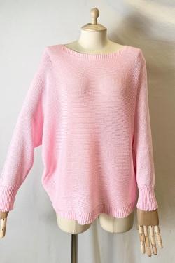 CT620 ROUND NECK PULL OVER-CHAMPAGNE
