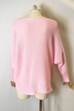 CT620 ROUND NECK PULL OVER-CHAMPAGNE
