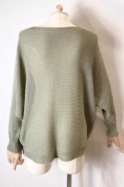 CT620 ROUND NECK PULL OVER-CHAMPAGNE