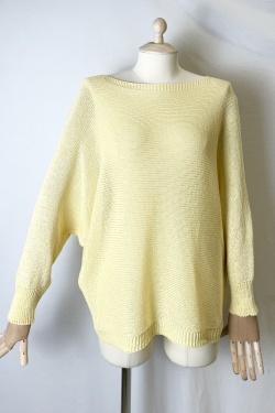 CT620 ROUND NECK PULL OVER-CHAMPAGNE