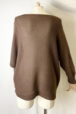CT620 ROUND NECK PULL OVER-CHAMPAGNE
