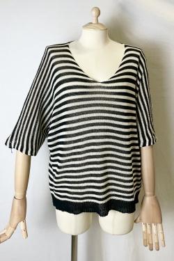 CT620 RAYAS SHORT SLEEVE PULLS-NOIR