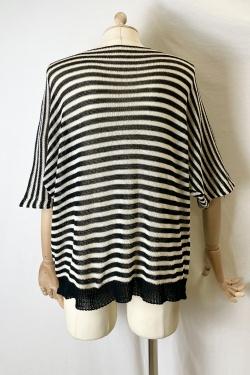 CT620 RAYAS SHORT SLEEVE PULLS-NOIR