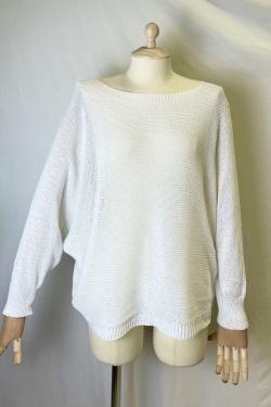 CT620 ROUND NECK PULL OVER-CHAMPAGNE