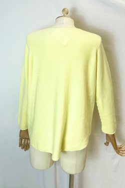 580 PETITE PULL-OVER V NECK-BEIGE