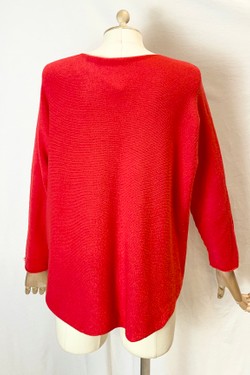 580 PETITE PULL-OVER V NECK-BEIGE