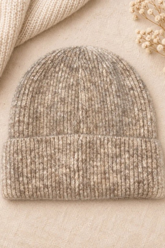 BX-29 Bonnet uni-BEIGE