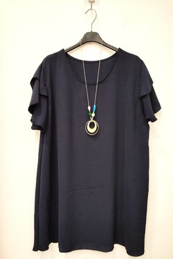 2103 Blouse-BLEU CIEL