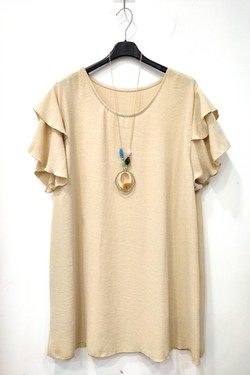 2103 Blouse-BLEU CIEL