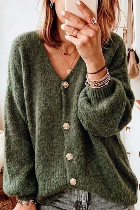 8523Gilet-KAKI