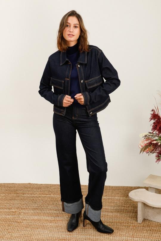 002-DENIM BLUE