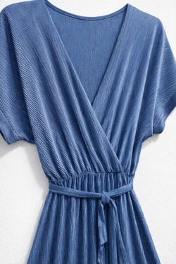 936-PE26-PLISSEE-BLEU MARINE