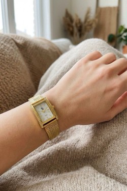 MONTRE FEMME GG LUXE FA1821-BLANC
