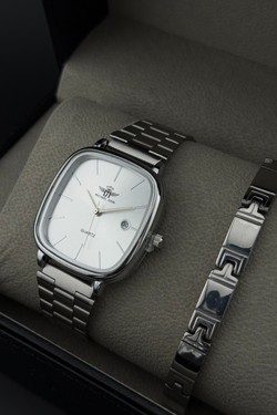 COFFRET HOMME DX2358 A-BLANC