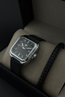 COFFRET HOMME KH91401-ANTHRACITE