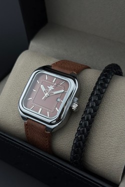 COFFRET HOMME KH91401-ANTHRACITE