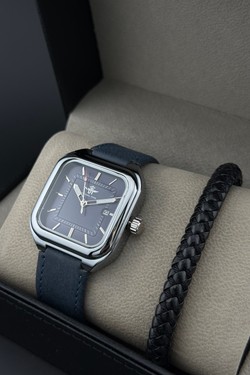 COFFRET HOMME KH91401-ANTHRACITE