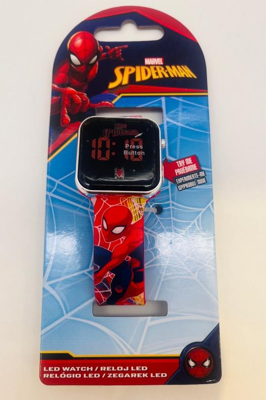SPIDEMAN LED DIGITAL-ROUGE