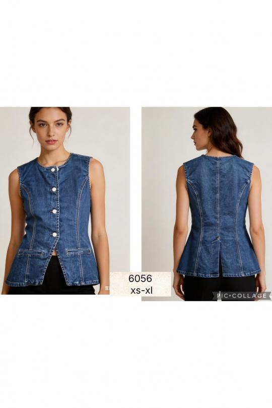 6056-BLEU JEAN