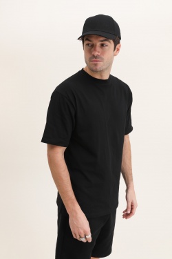 ME26 HEAVY LUXURY TEE BLACK-NOIR