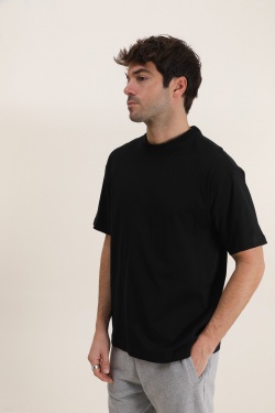 ME22 REGULAR FIT TEE BLACK-NOIR