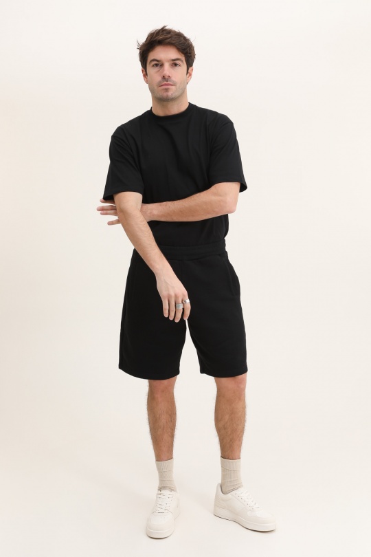 ME91 HEAVY SHORTS BLACK-NOIR