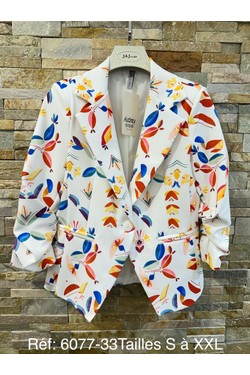 6077-33 MULTI-BLANC