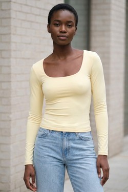 VD1773-JAUNE PASTEL
