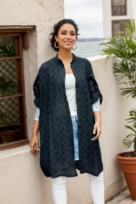 23226 ROBE CHEMISE-NOIR