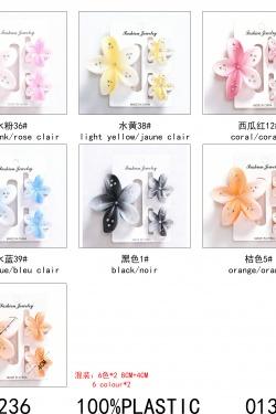 XD33236-BLEU CLAIR, CORAIL, JAUNE CLAIR, NOIR, ORANGE, ROSE CLAIR
