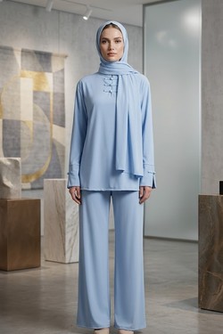 10960-BLEU CLAIR