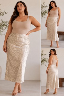 GT-Jupe Leona 98 CM-BEIGE