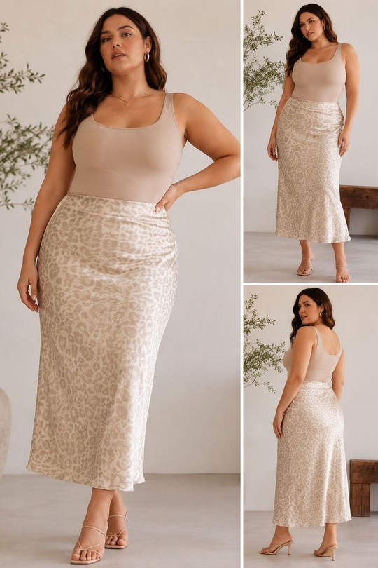 GT-Jupe Leona 98 CM-BEIGE