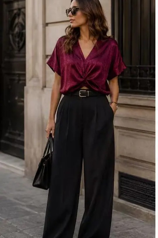 MT-Top Aimee LEOPARD-BORDEAUX