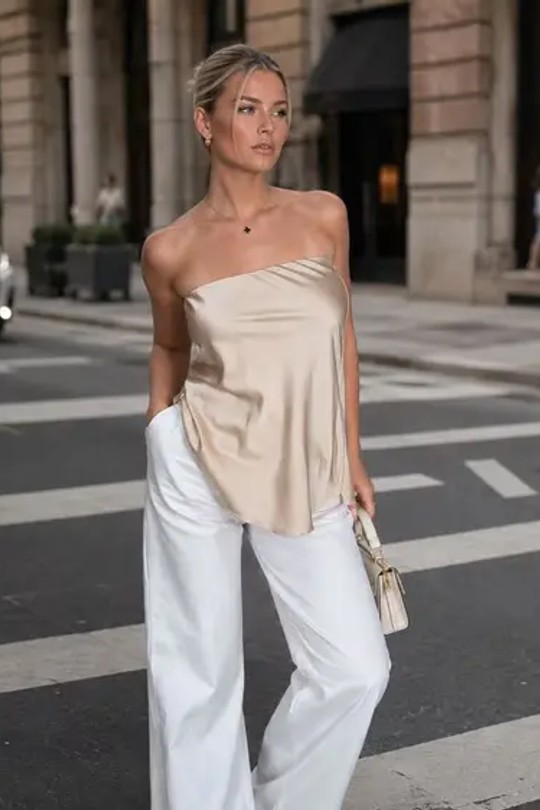 PT-Bustier Tube-BEIGE
