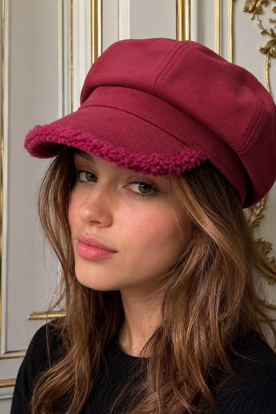 JJ61227-ROUGE FONCÉ