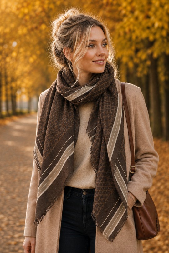 E91657-MARRON FONCÉ