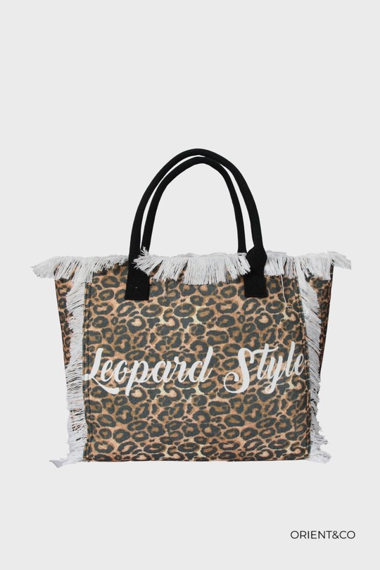 TOTE BAG-LEOPARD